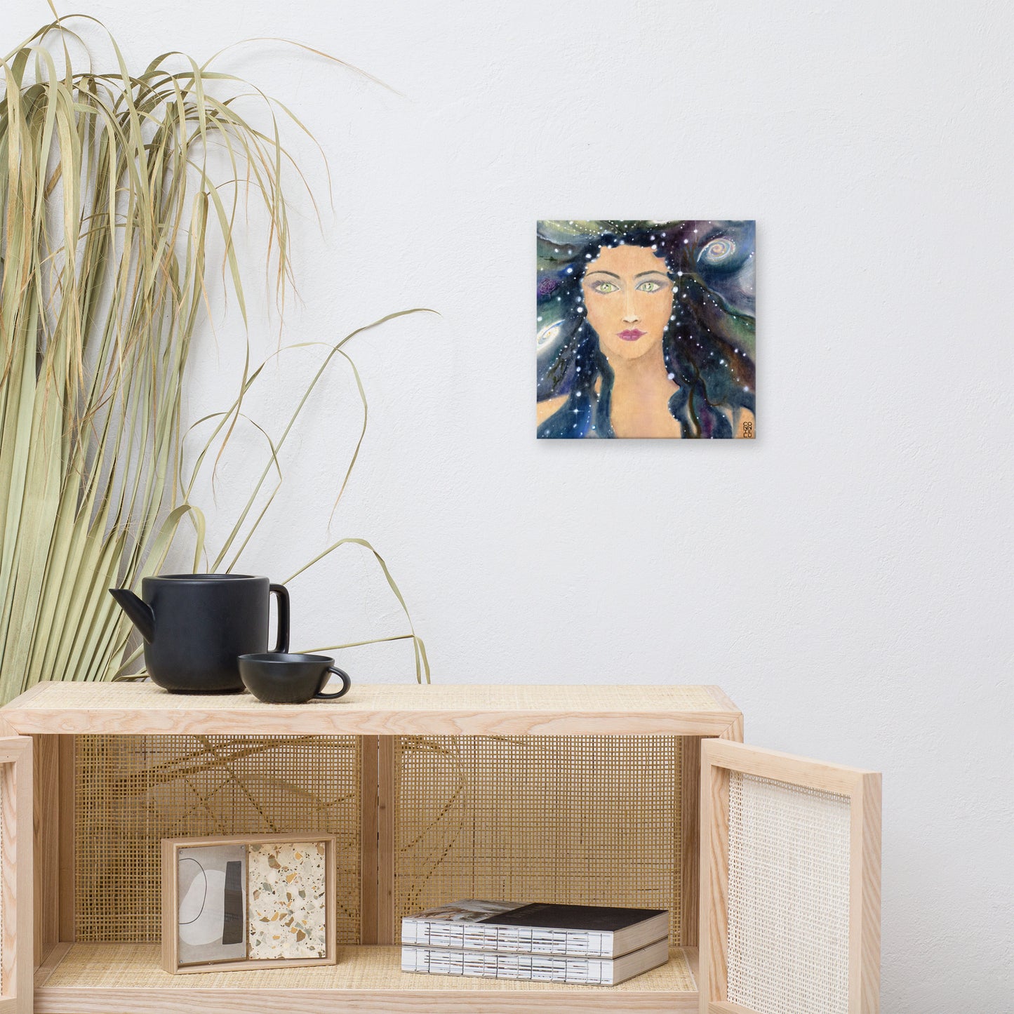Galaxy Gal Canvas
