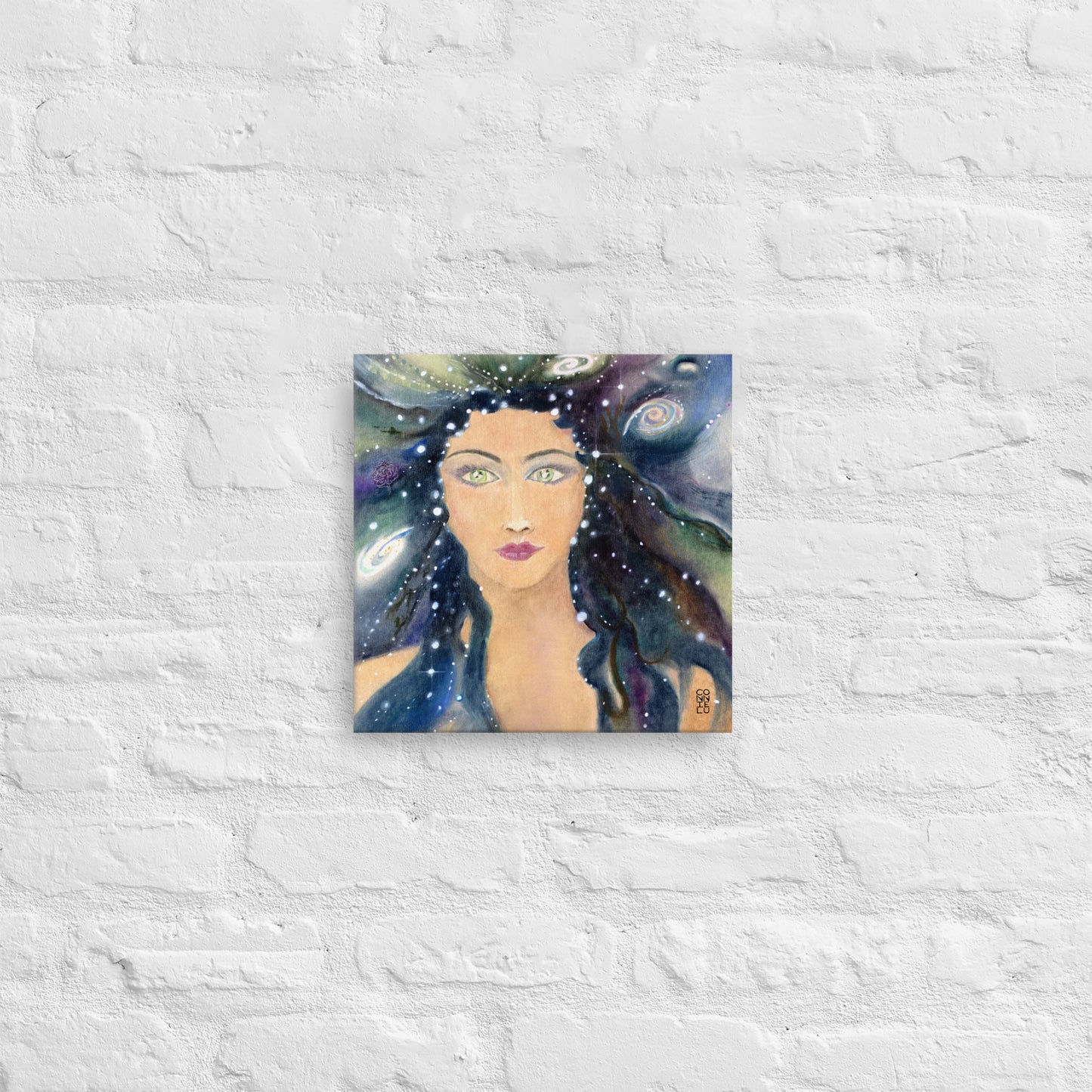 Galaxy Gal Thin Canvas