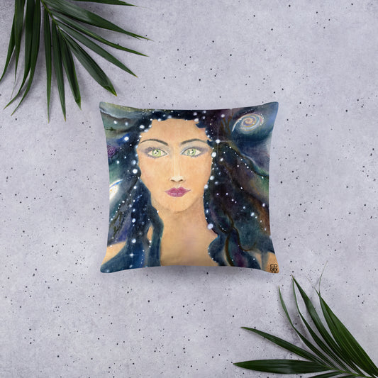 Galaxy Gal Pillow