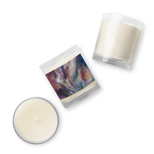 Fire & Ice Glass jar soy wax candle