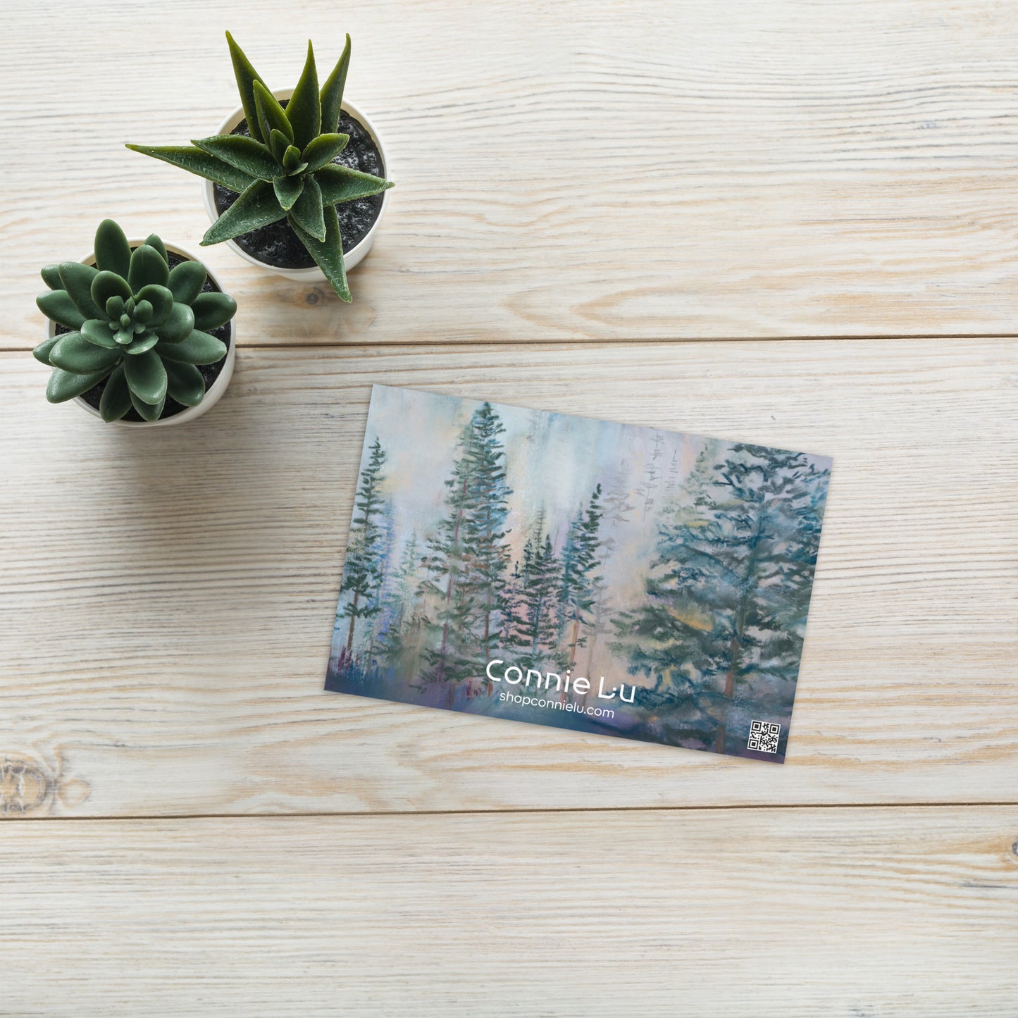 Evening Mist Note Card