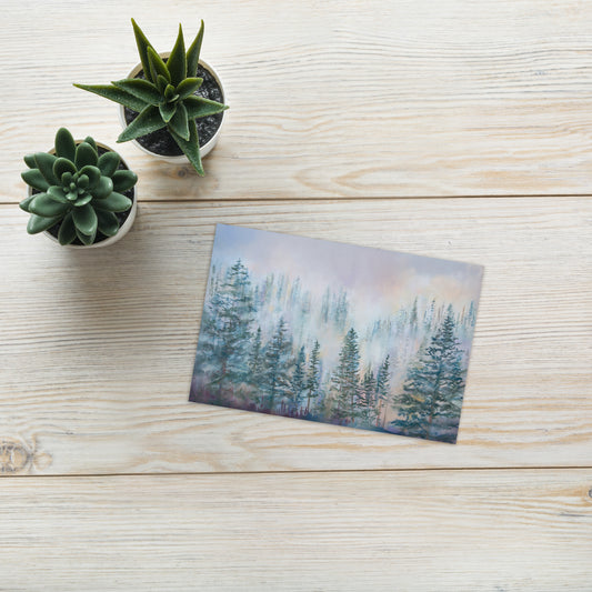 Evening Mist Note Card