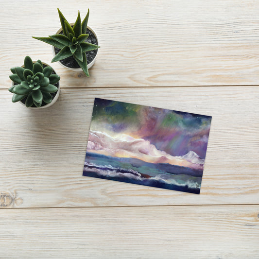 Aurora Note Card