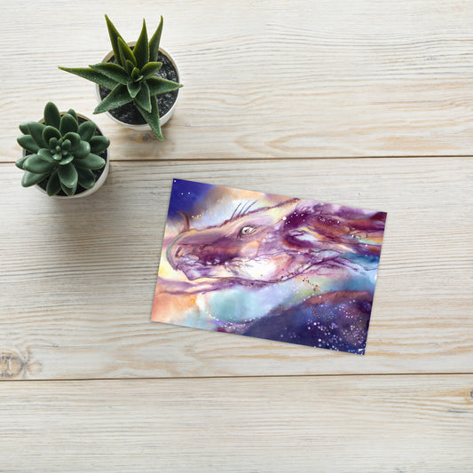 Cosmic Dragon Note Card