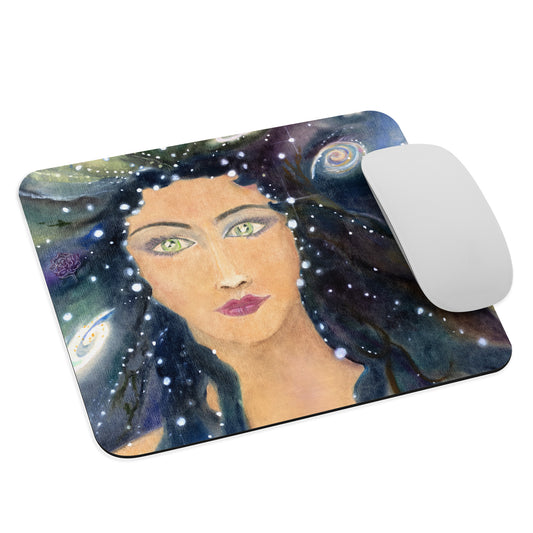 Galaxy Gal Mouse Pad