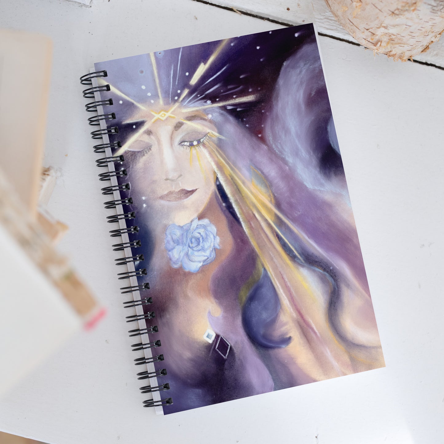 Divine Mother Spiral Notebook