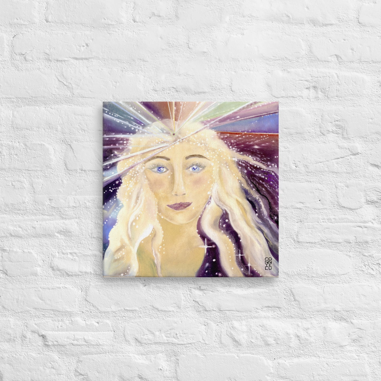 Goddess of Light Thin Canvas